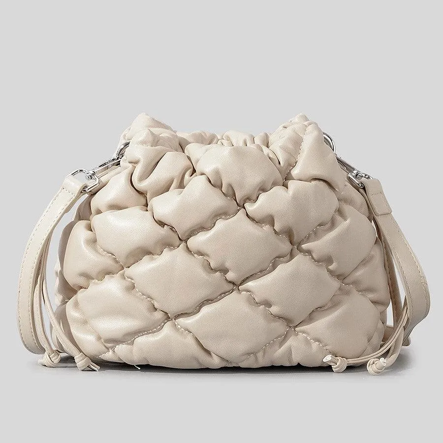 Rhombus Stitching Shoulder Bag