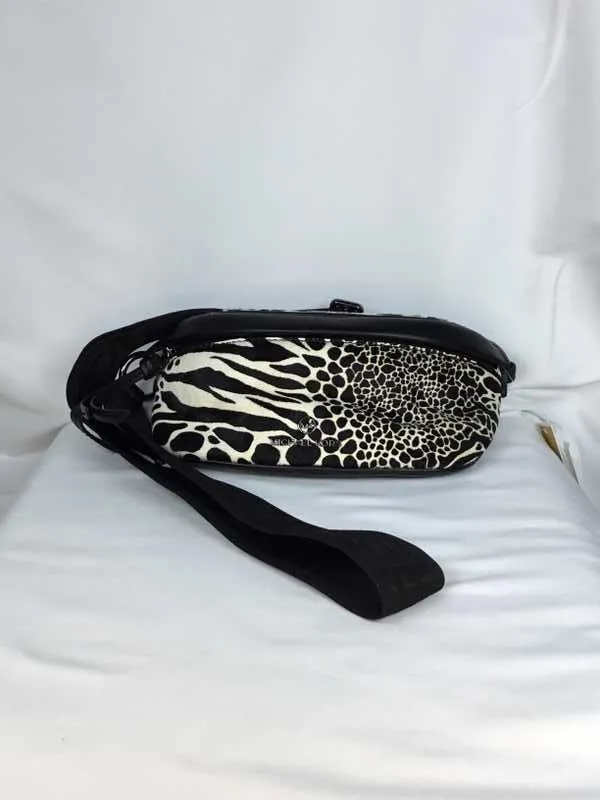 Slater Extra-Small Animal Print Calf Hair and Leather Sling Pack | 56369