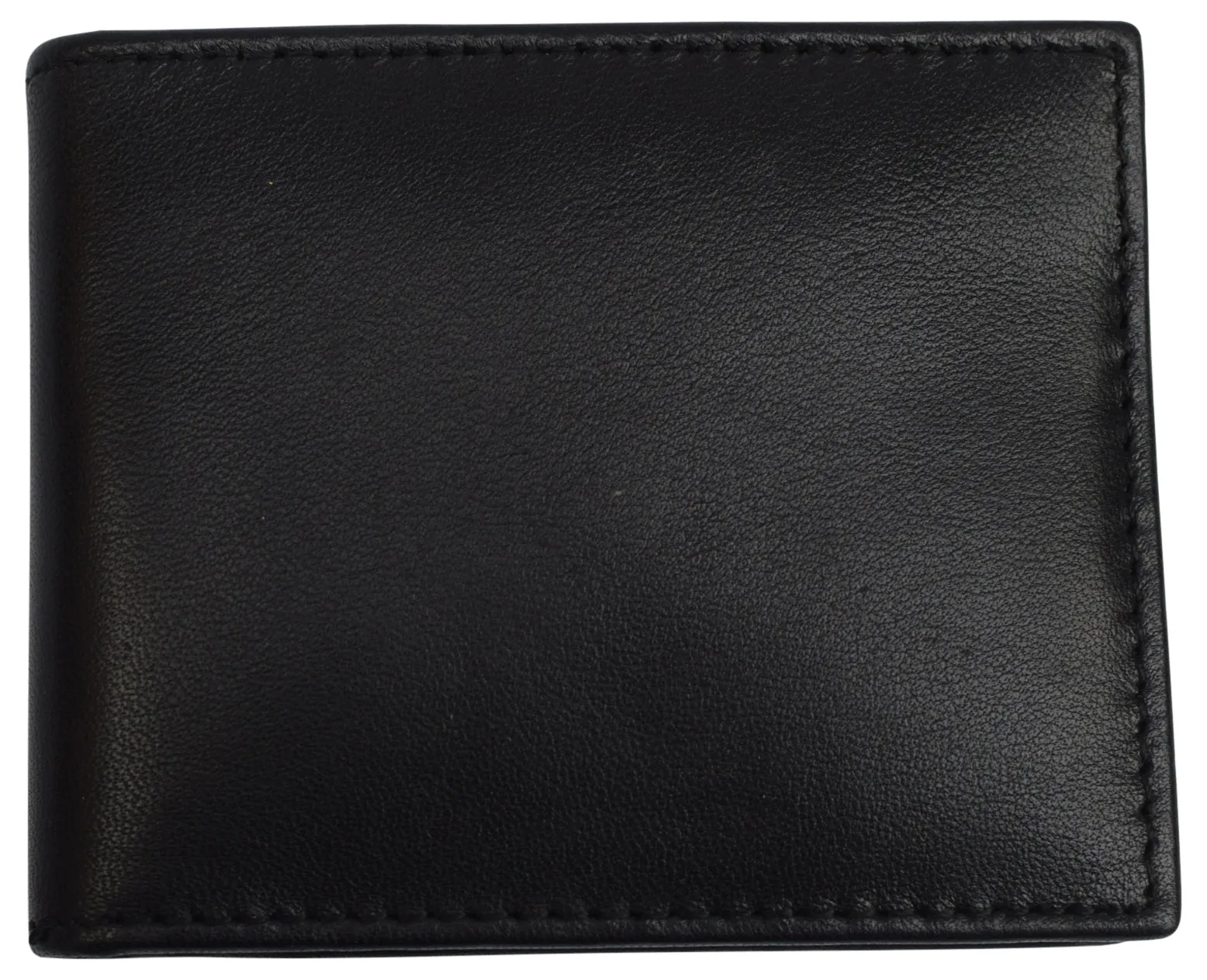 Slim Wallet Money Clip RFID Blocking Minimalist Bifold Wallet Leather Front Pocket ID Card Holder