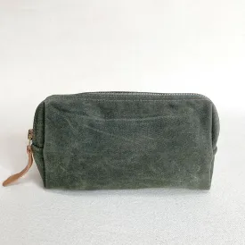 Small Waxed Canvas Belt Pouch #123