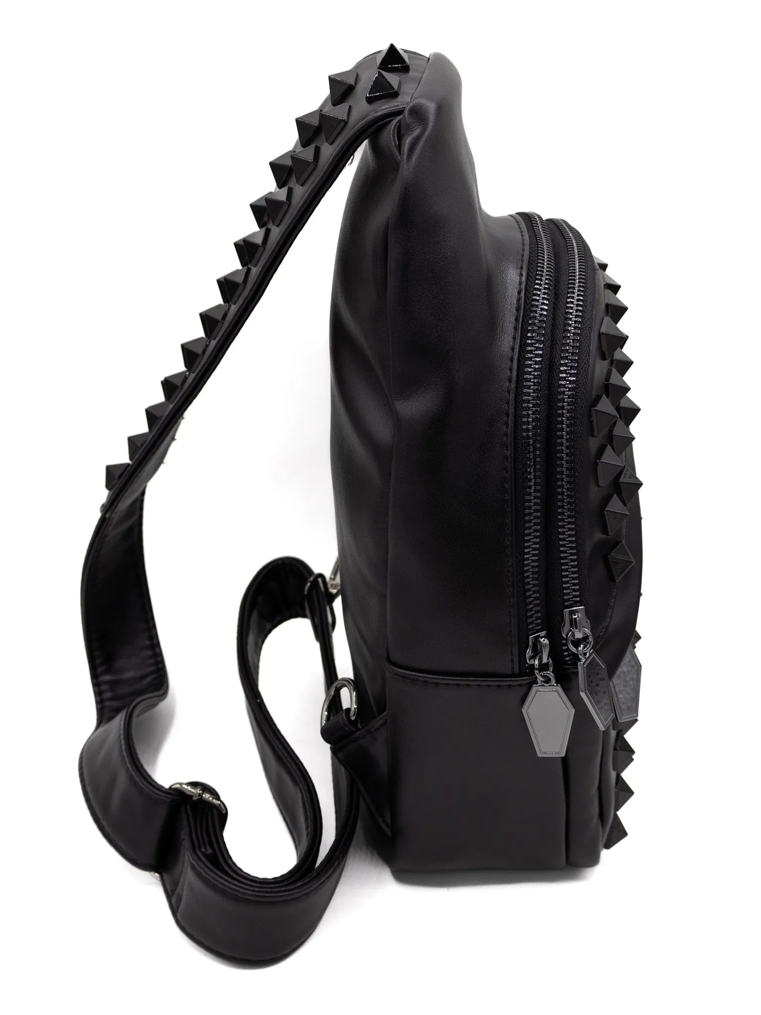 Studded Sling Bag (Black/Black) FOXBLOOD