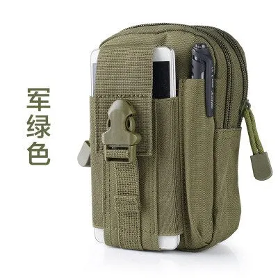Tactical Waist Bag Mobile Phone pouch Pack Sport Mini Vice Pocket for Sony Xperia L1 R1 XA1 Plus Ultra XZ Premium XZ1 Compact