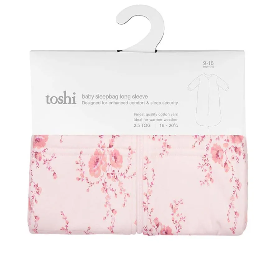 Toshi Baby Sleep Bag Classic Long Sleeve 2.5 TOG - Camilla