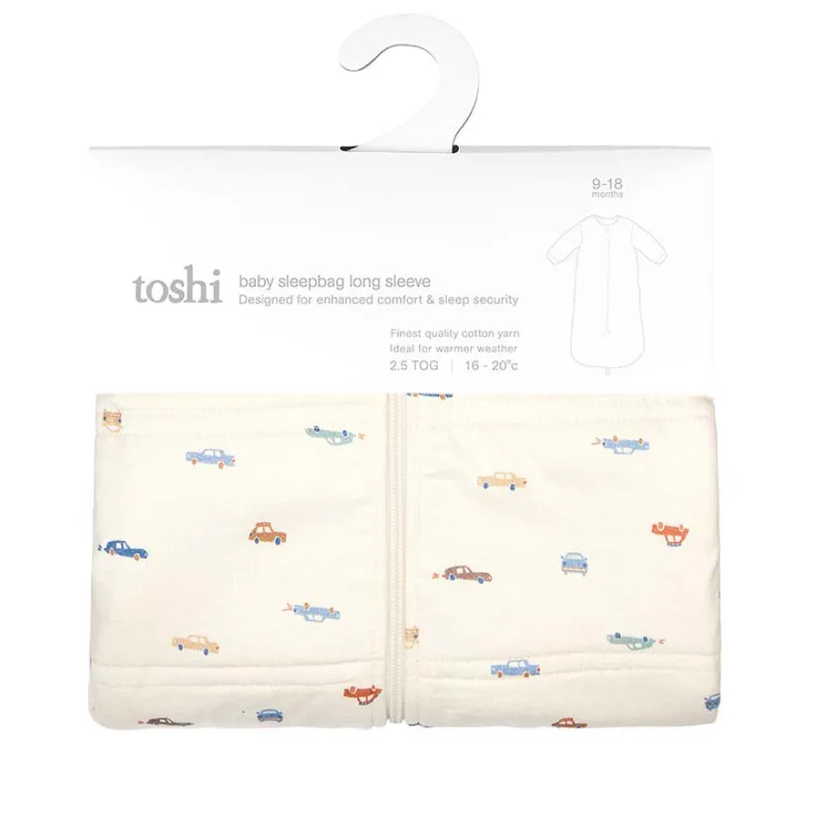 Toshi Baby Sleep Bag Classic Long Sleeve 2.5 TOG - Speedie