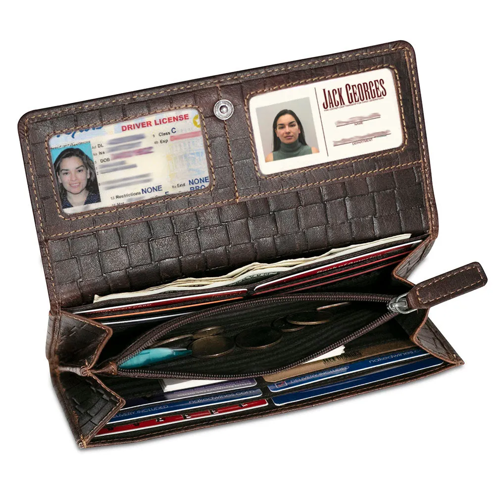 Woven Clutch Wallet #WF726