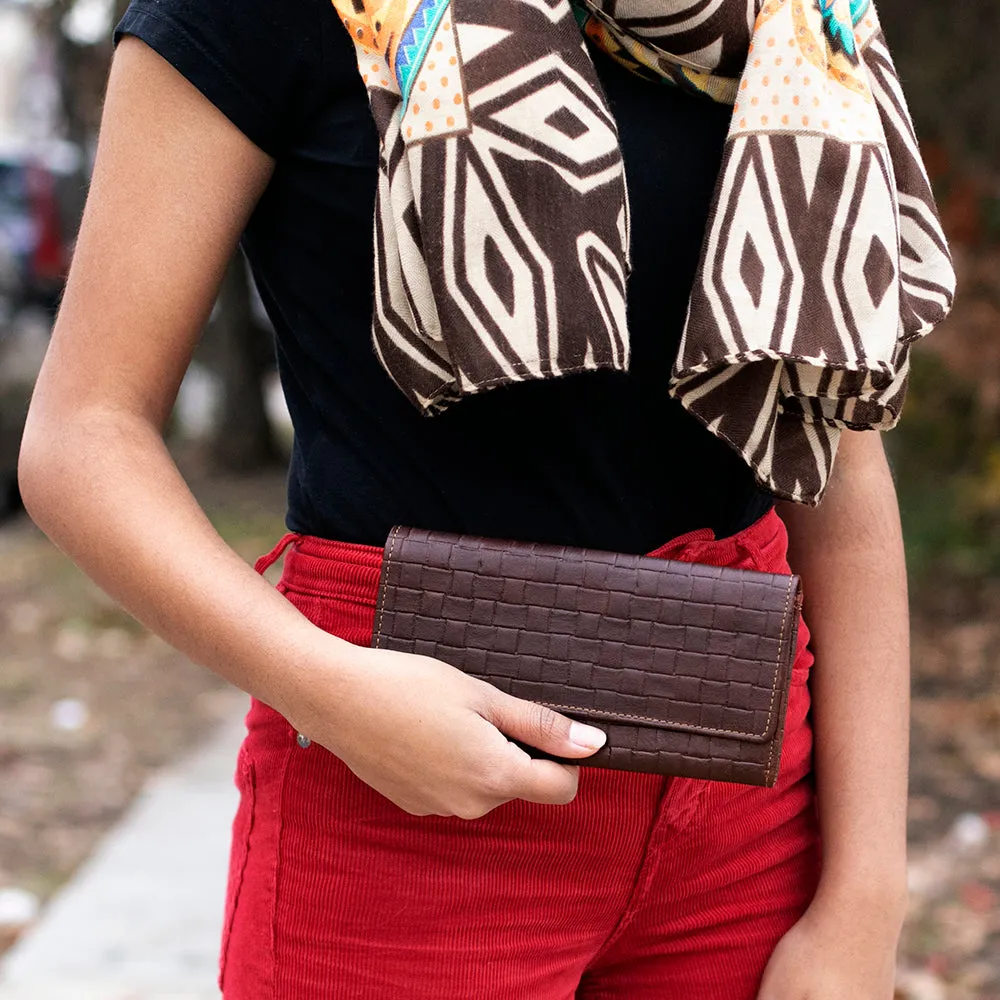 Woven Clutch Wallet #WF726