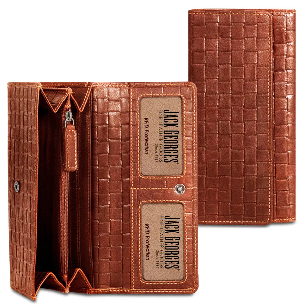 Woven Clutch Wallet #WF726